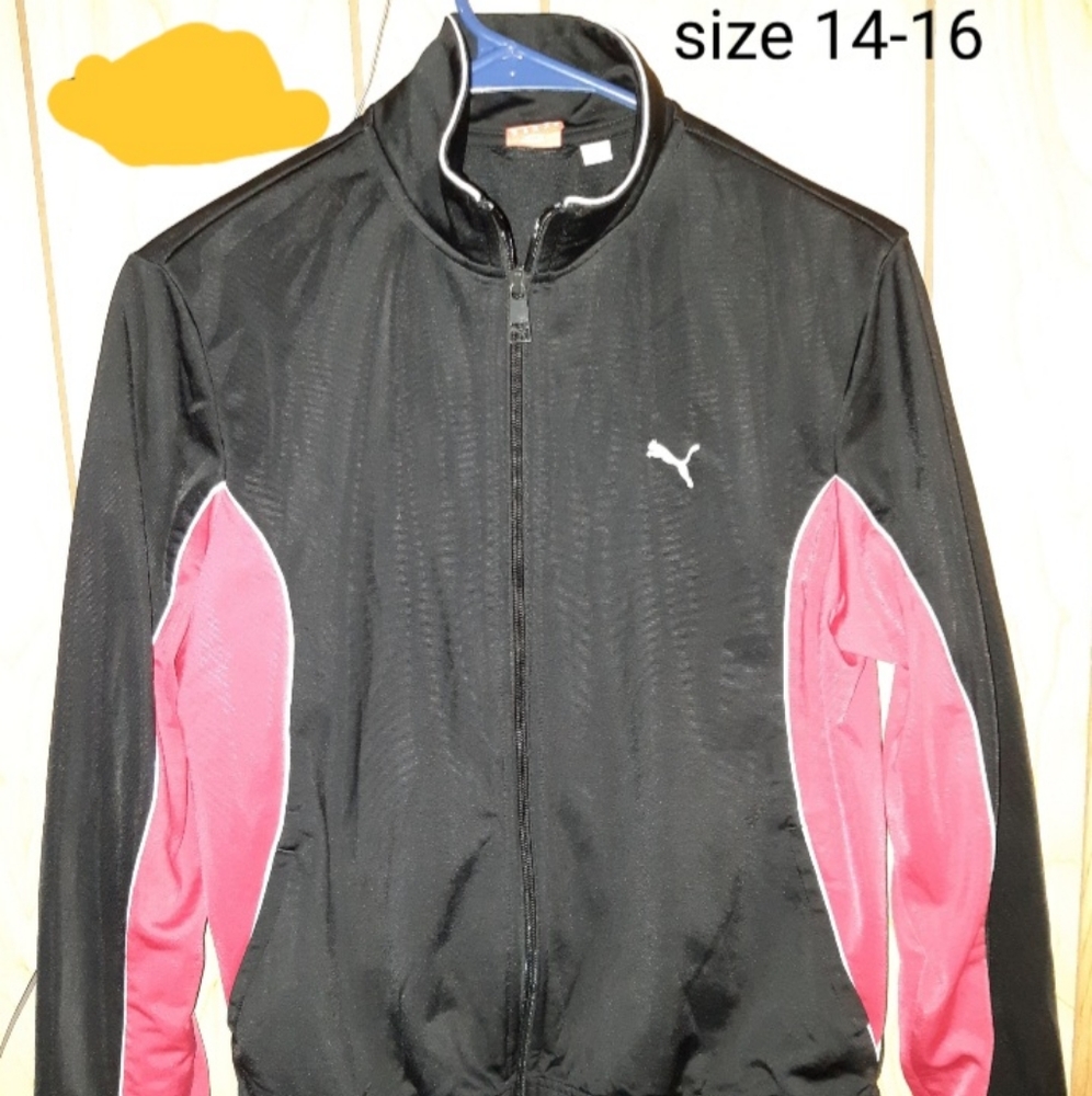 Girls puma jacket
